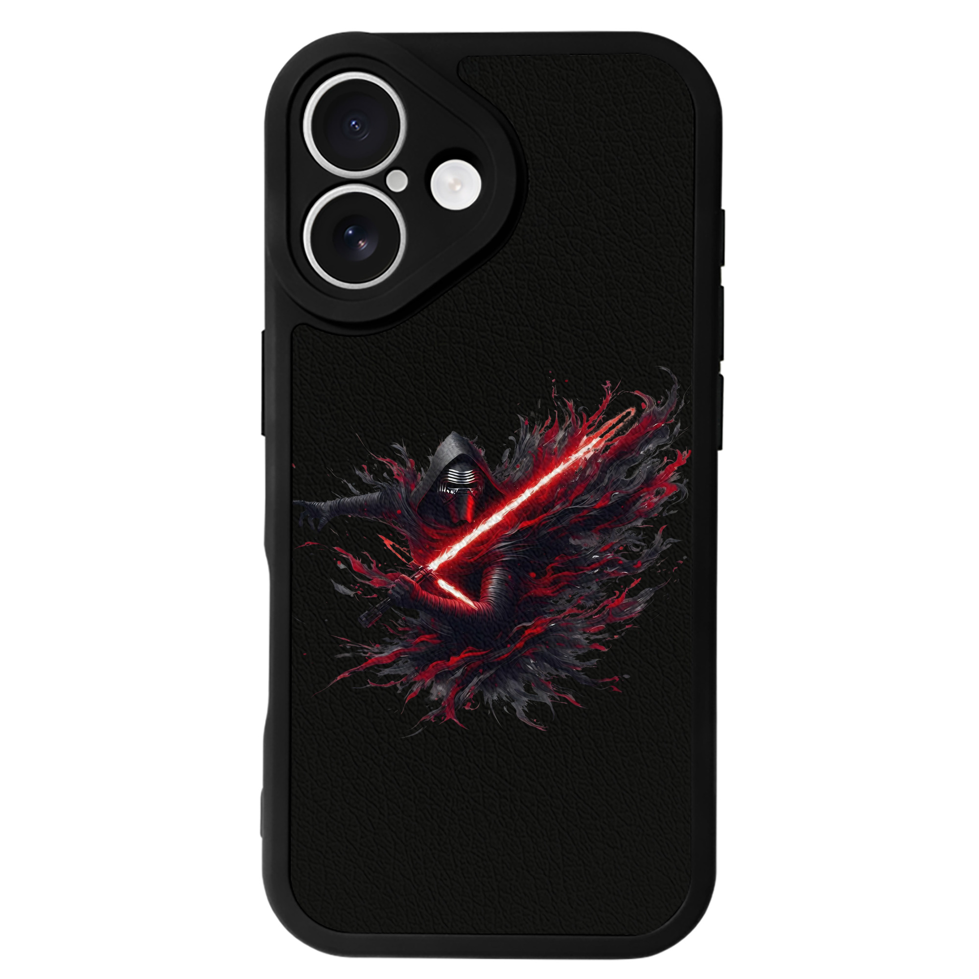（画像用） スター・ウォーズ Star Wars 【iPhone 16シリーズ対応】シリコンスマホケース（レザー調） 材質：シリコン